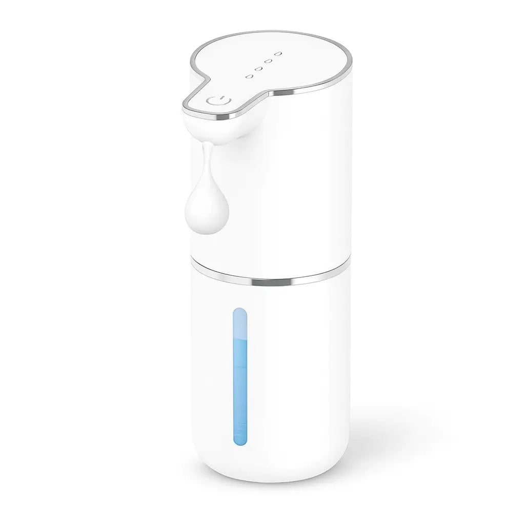 Dispensador de sabão automático ideal para cozinha e banheiro, evitando contaminação cruzada
