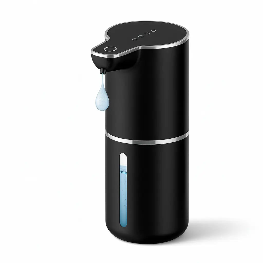 Dispensador de sabão automático com design moderno e elegante para valorizar ambientes