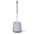 Escova sanitária com cabo longo e design ergonômico para limpeza eficiente e sem esforço