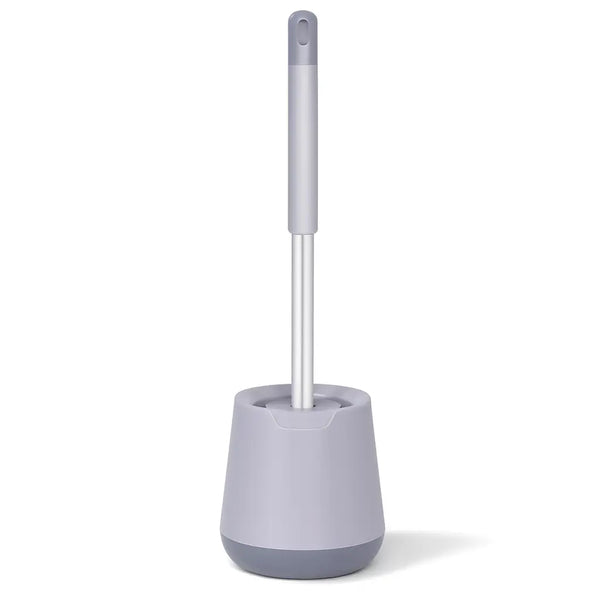 Escova sanitária com cabo longo e design ergonômico para limpeza eficiente e sem esforço