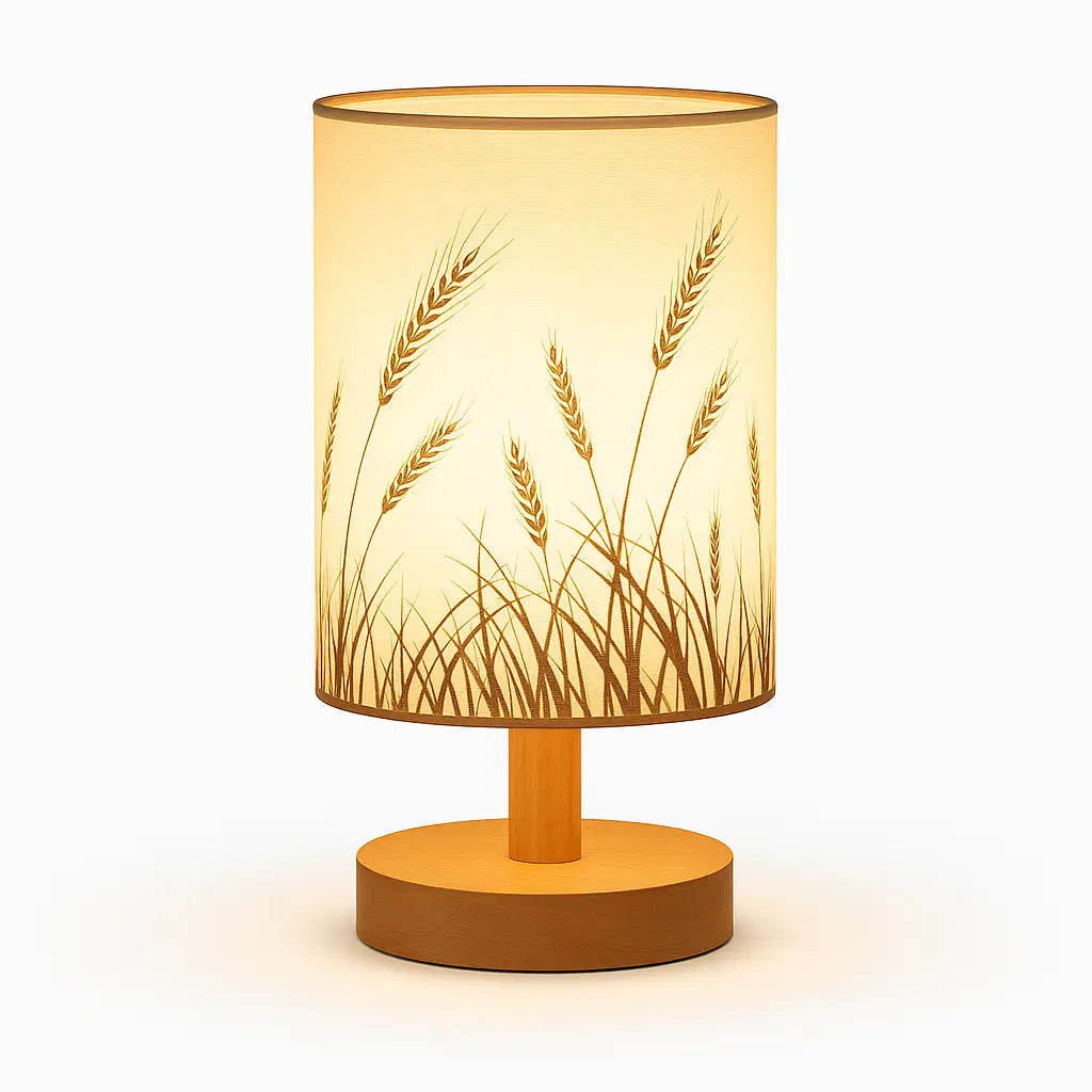 Emanação de luz LED em tom branco quente (2500-3000K) da luminária, proporcionando conforto visual sem cintilação.