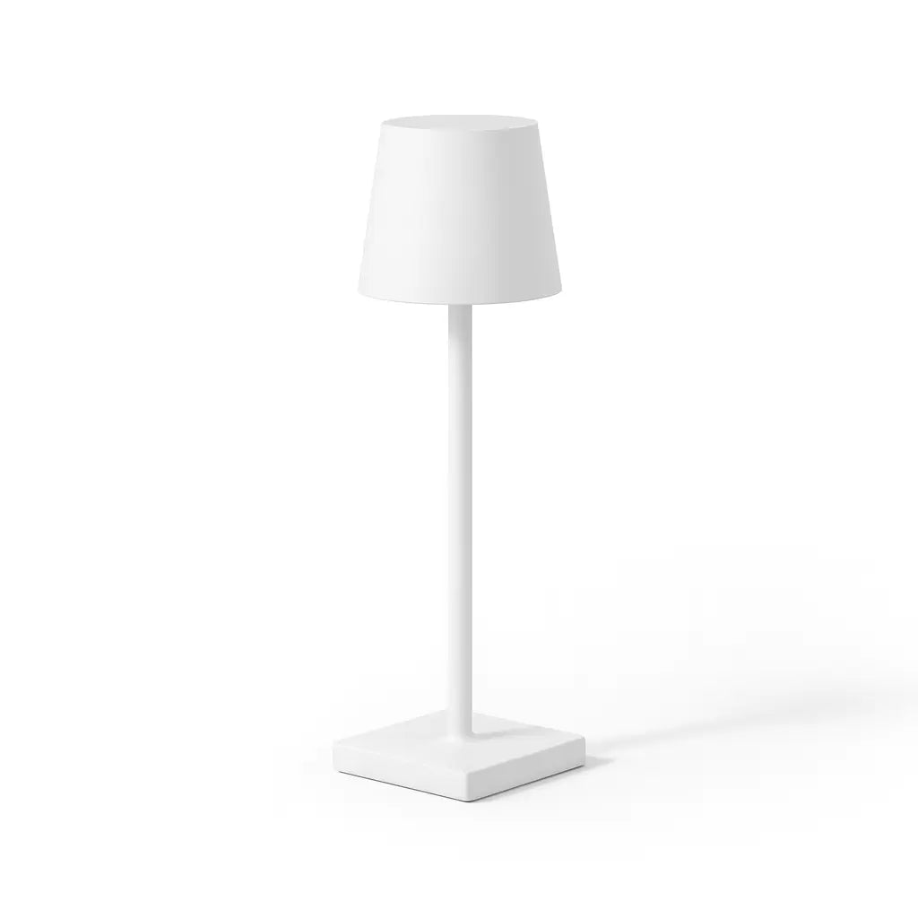 Close na liga de alumínio da luminária, demonstrando sua durabilidade e acabamento sofisticado.