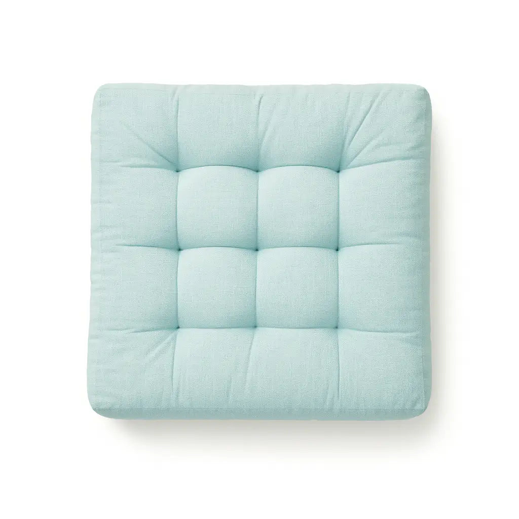Almofada Quadrada Multifuncional na cor azul marinho, ideal para proporcionar conforto e estilo.