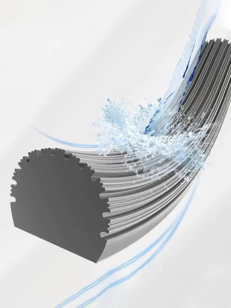 Esfregão de algodão com drenagem fácil e lavagem sem respingos para manter a casa limpa