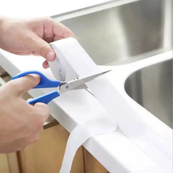 Fita impermeável anti-mofo para proteger superfícies de cozinhas e banheiros