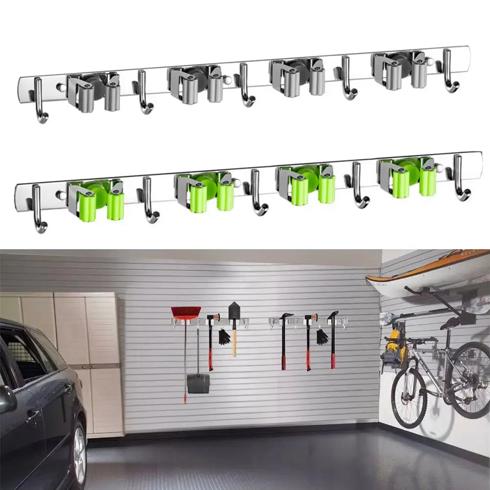 Gancho de parede em inox durável e fácil de instalar, perfeito para uso diário