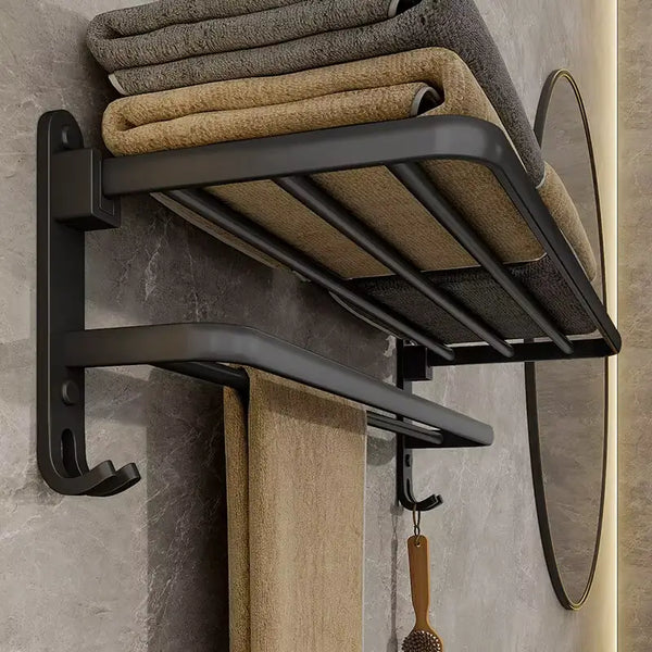 Gancho de parede inox elegante para manter objetos organizados com charme