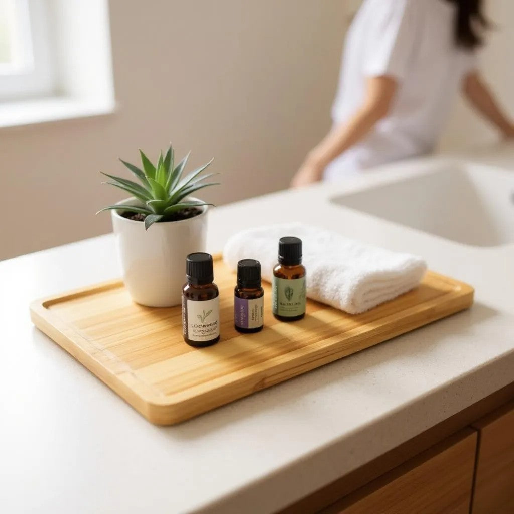 Kit de banheiro cromado elegante com design moderno e acabamento espelhado para ambientes sofisticados
