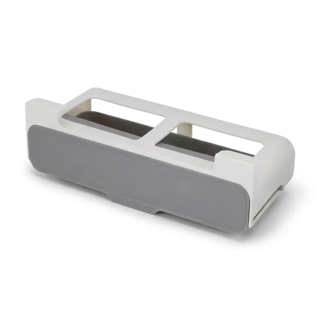 Kit com 2 porta temperos para cozinha, organizadores práticos para armazenar potes de temperos e especiarias