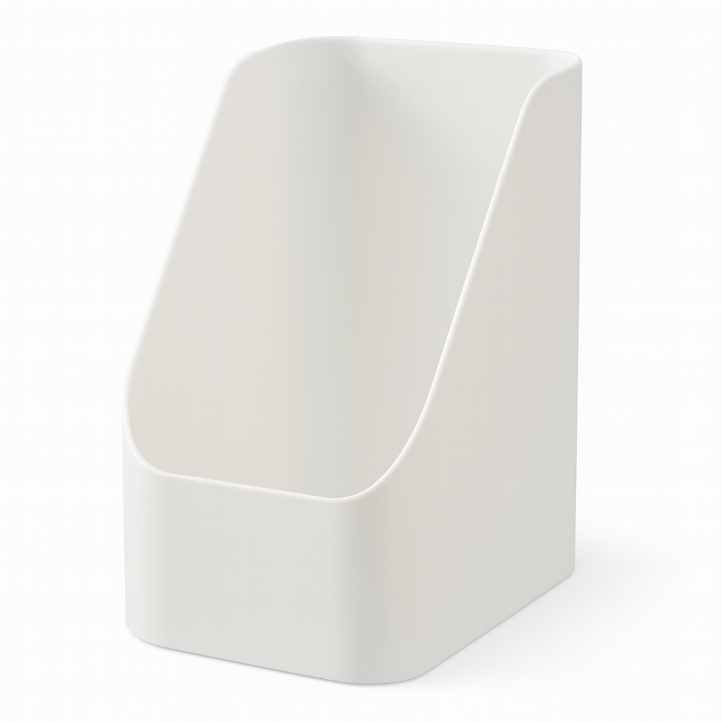 Organizador Compacto para Cozinha disponível na cor transparente, proporcionando visibilidade clara dos itens armazenados.