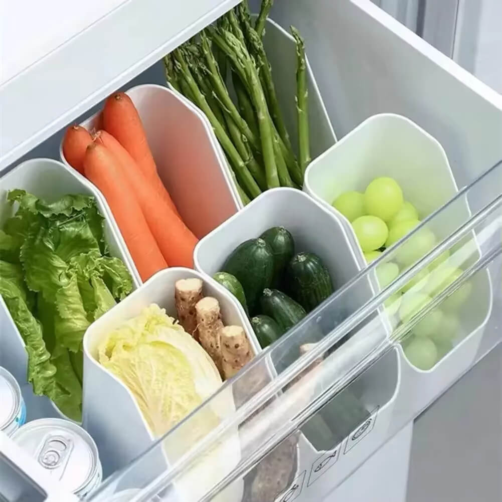 Organizador Compacto para Cozinha disponível em opções de 1, 2 ou 4 unidades para se ajustar às suas necessidades.