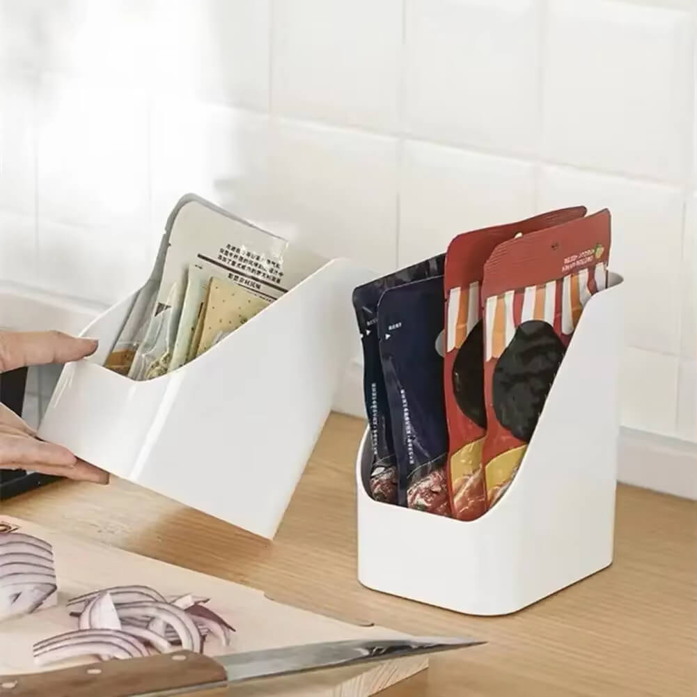 Organizador Compacto para Cozinha garantindo uma organização eficiente e prática para pequenos itens na sua cozinha.