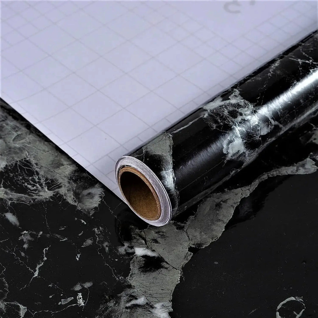 Papel autoadesivo de mármore com alta durabilidade e aparência natural de pedra para paredes