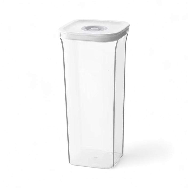Pote Hermético disponível nas capacidades de 500ml, 1000ml e 1500ml, perfeito para diferentes tipos de alimentos.