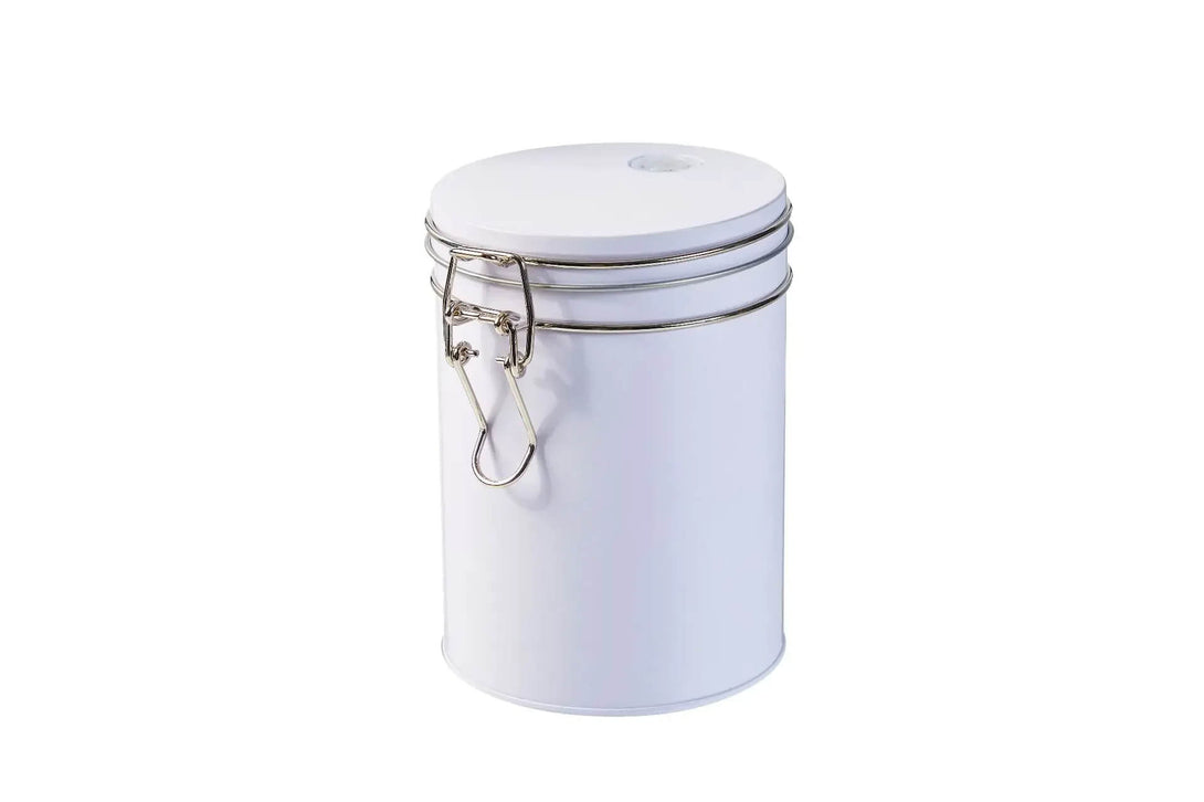 Pote Hermético Premium feito em ferro com acabamento requintado, ideal para armazenamento seguro.