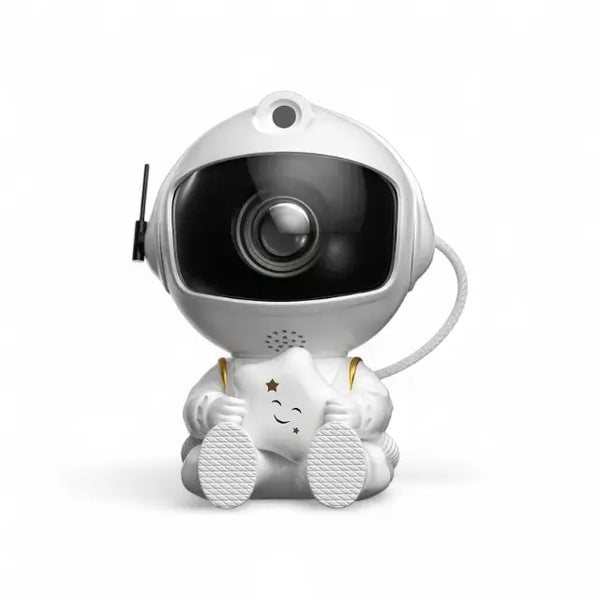 Projetor LED com alimentação USB, garantindo praticidade e compatibilidade com diferentes dispositivos.