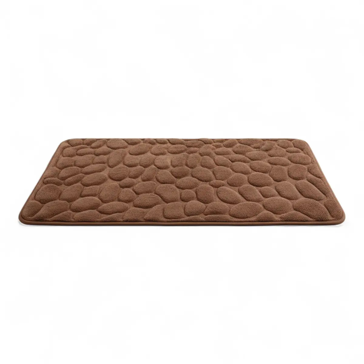 Tapete de banheiro 3D texturizado de toque suave, garantindo conforto e elegância ao ambiente