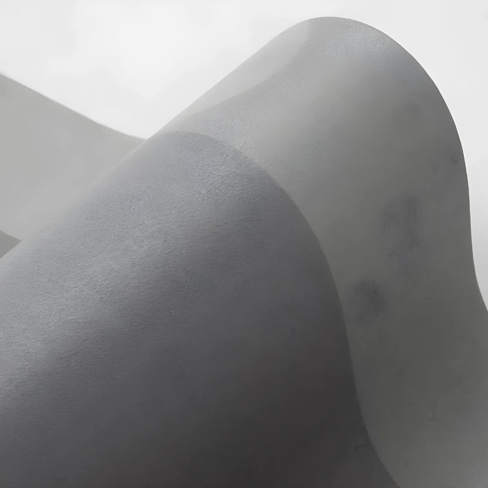 Tapete de banheiro oval antiderrapante que combina estilo elegante com funcionalidade