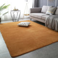 Quarto confortável e estiloso com o Tapete Coral Velvet, adicionando charme e praticidade.